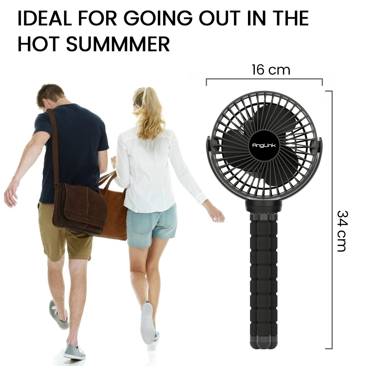 Portable Octopus Fan Stroller Fan