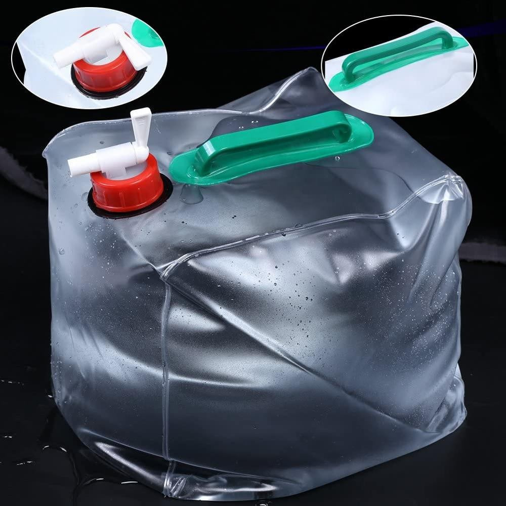 20L/10L Outdoor Portable Folding Water Bag Set