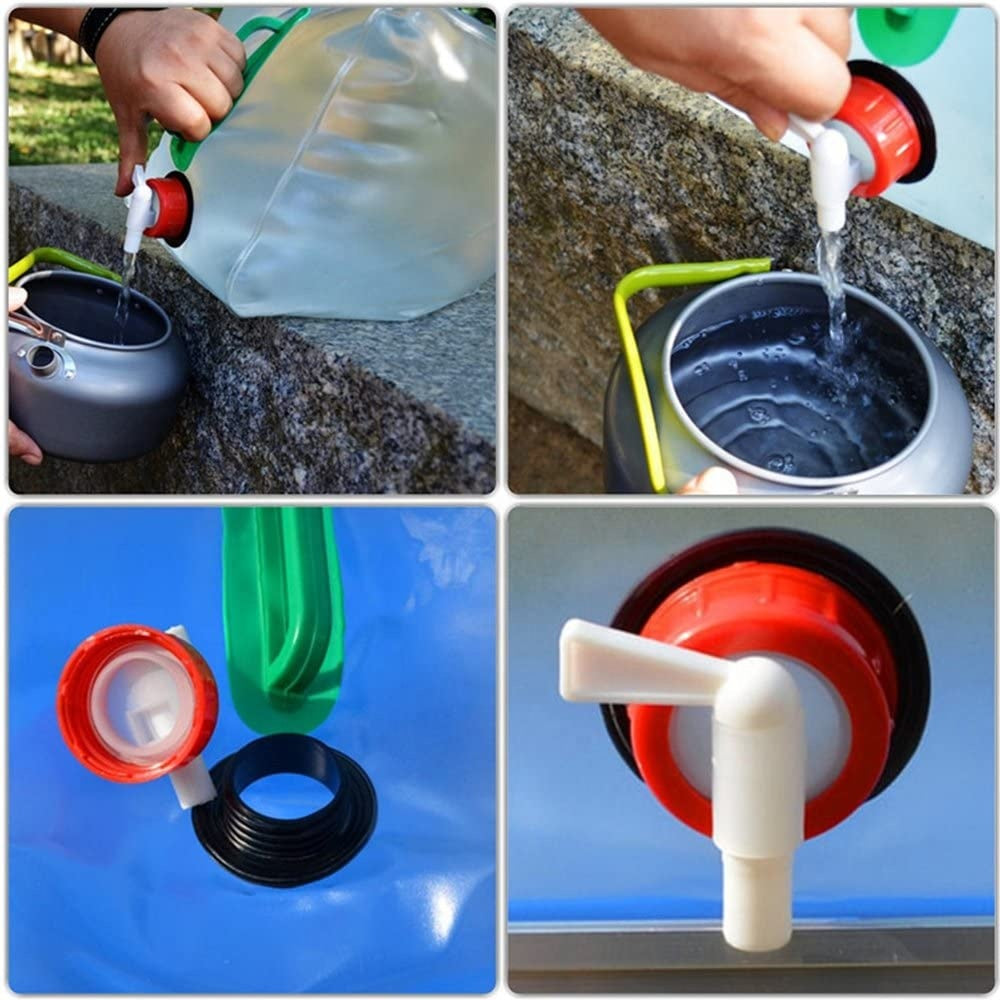 20L/10L Outdoor Portable Folding Water Bag Set