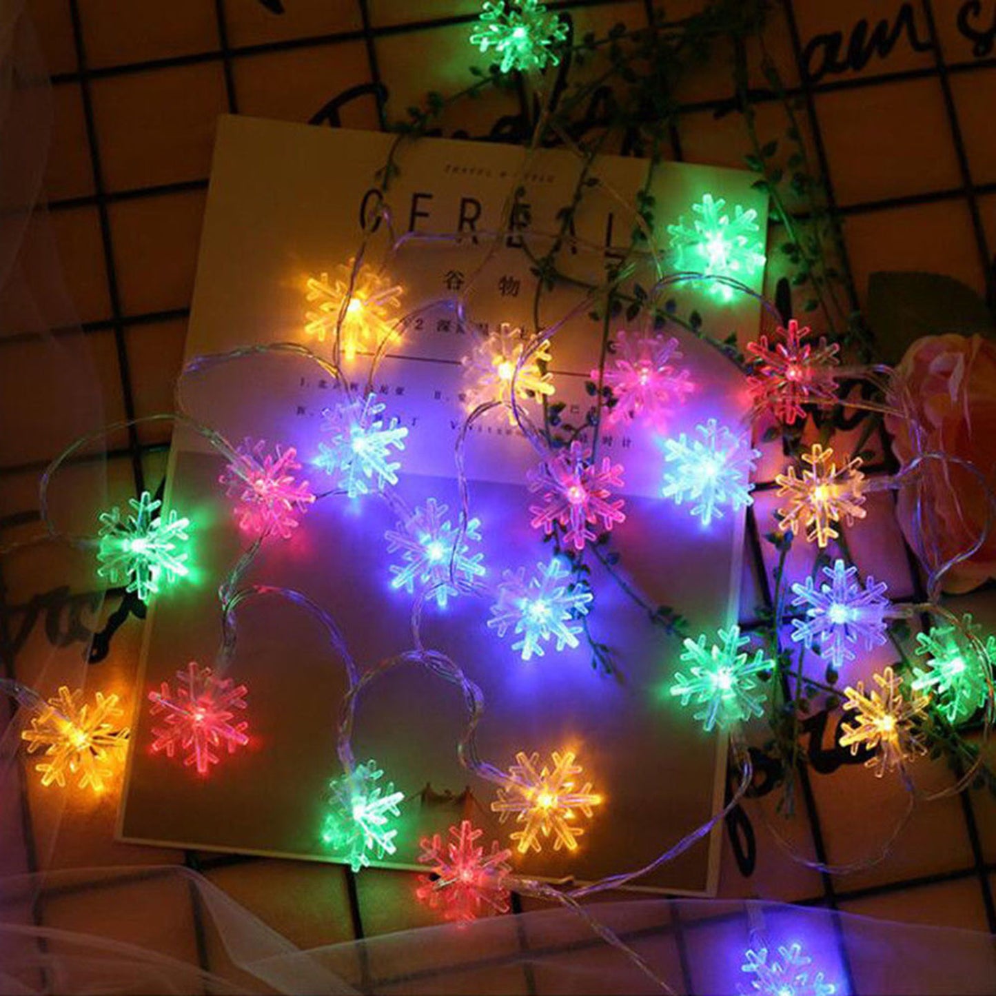 Snowflake Lamp String