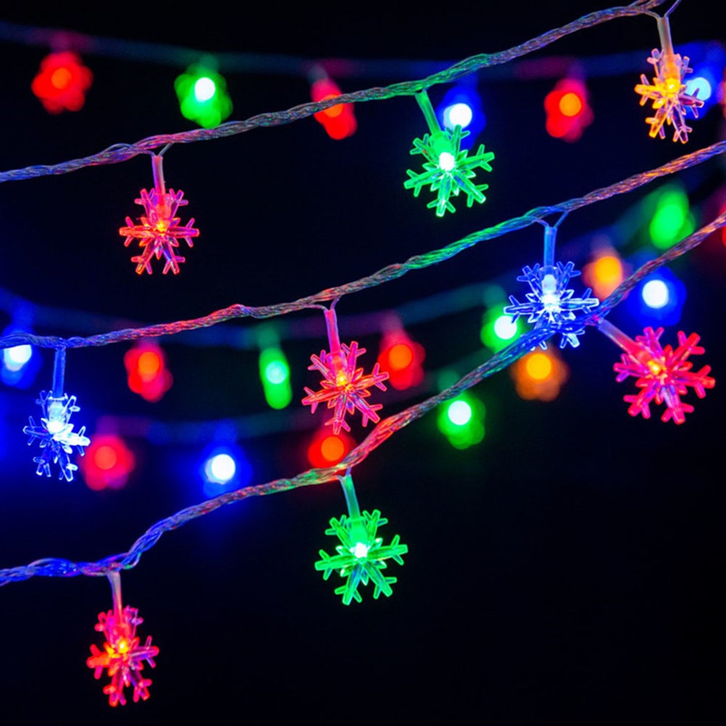 Snowflake Lamp String