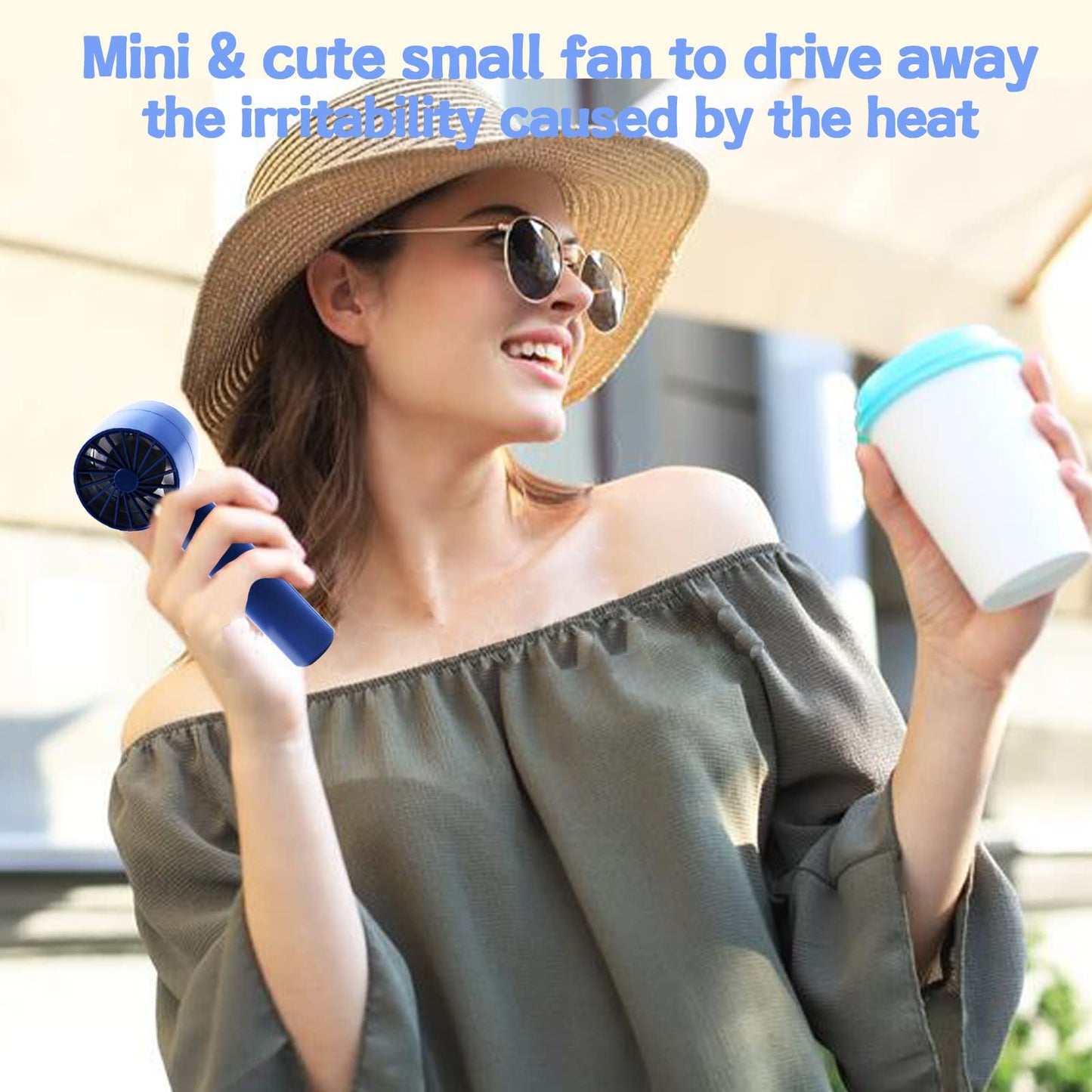 Mini Portable Handheld Turbo Fan