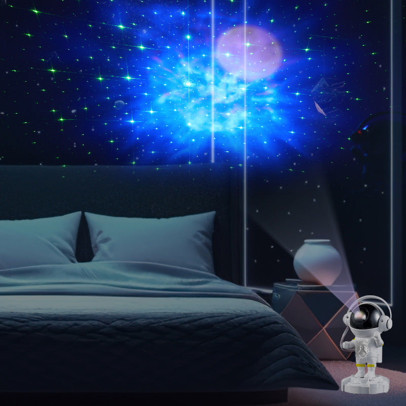 Astronaut Sky Light Bluetooth Speaker Bedroom Night Light Full Sky Star Atmosphere Light Bluetooth Sound Decoration