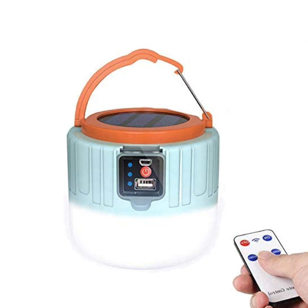 Solar LED Remote Control Camping Light