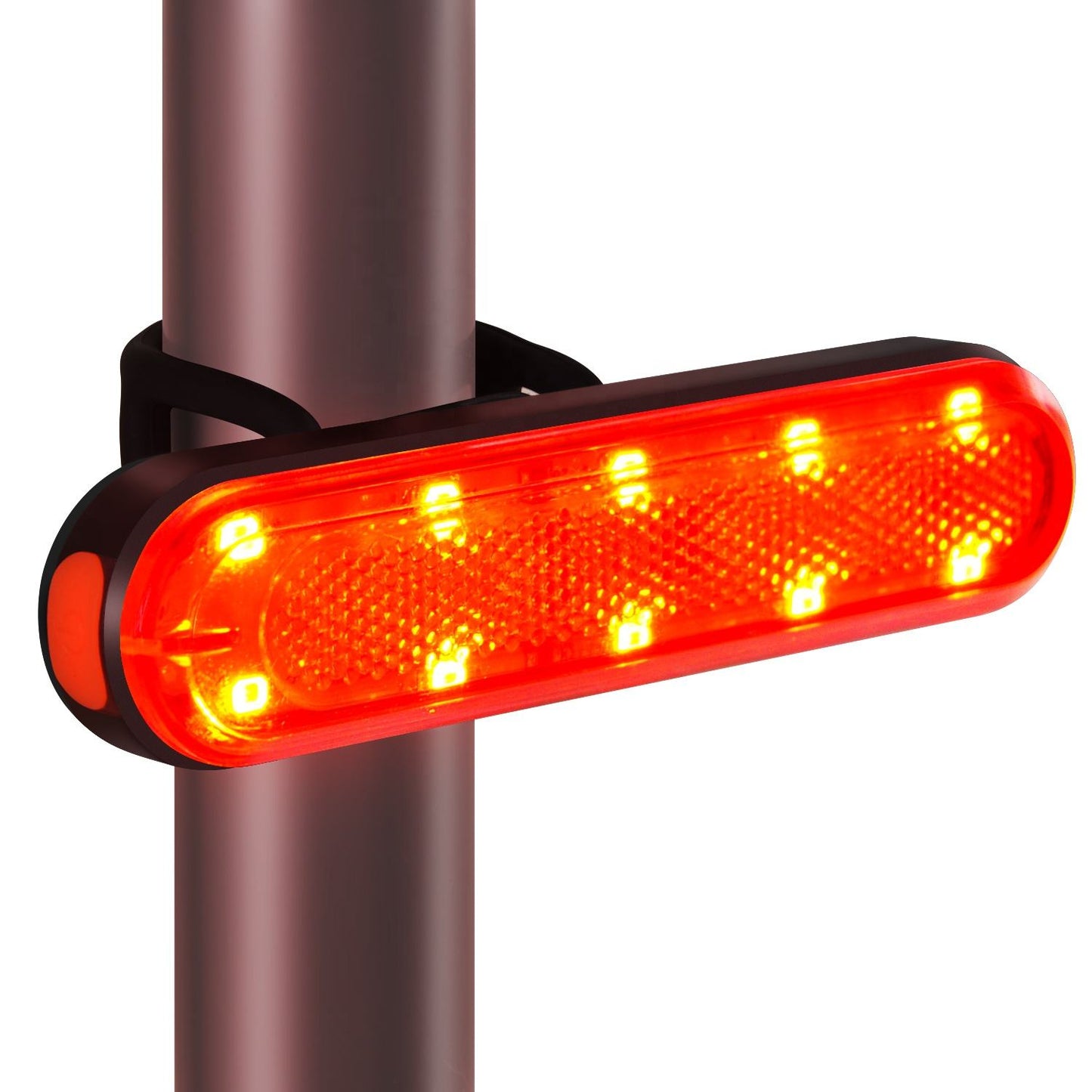 Bicycle tail lamp with 10 lamp beads