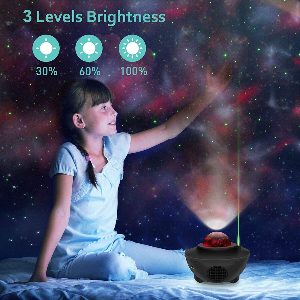 Remote Control Star Projector Ambient Light