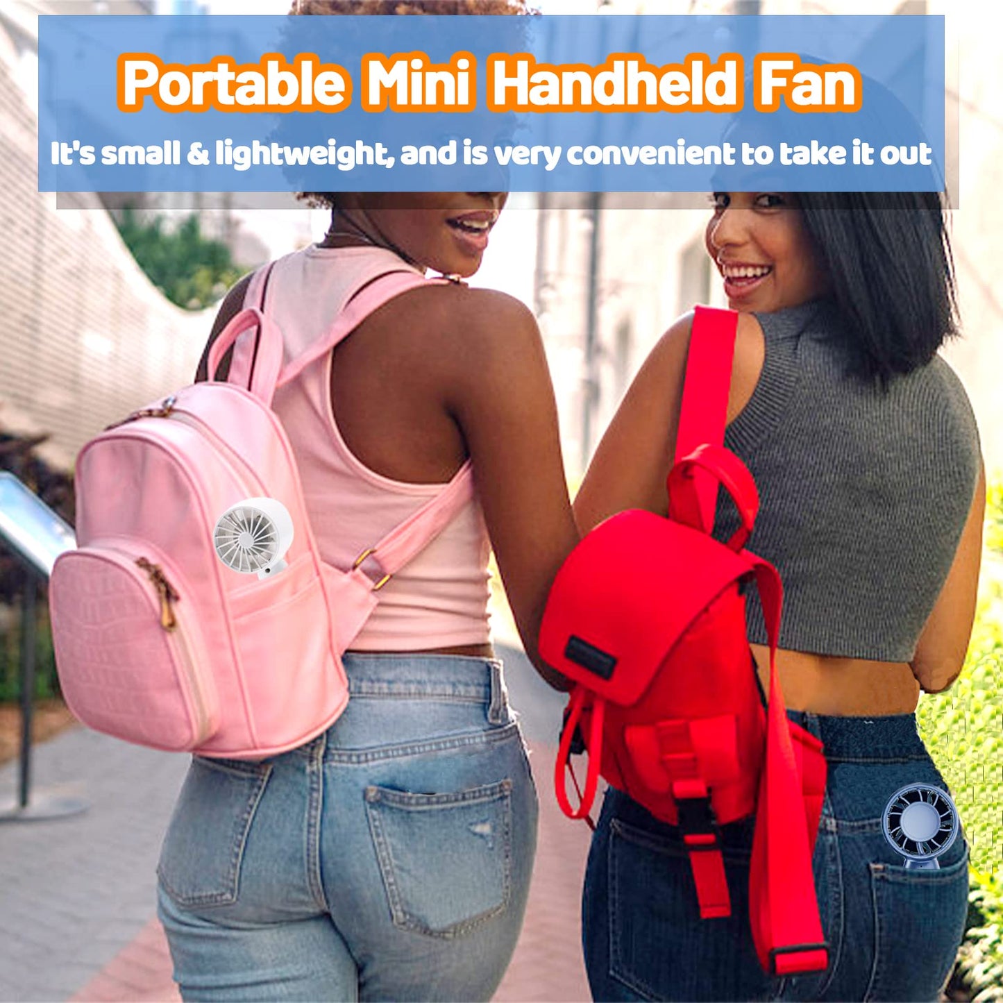 Mini Portable Handheld Turbo Fan