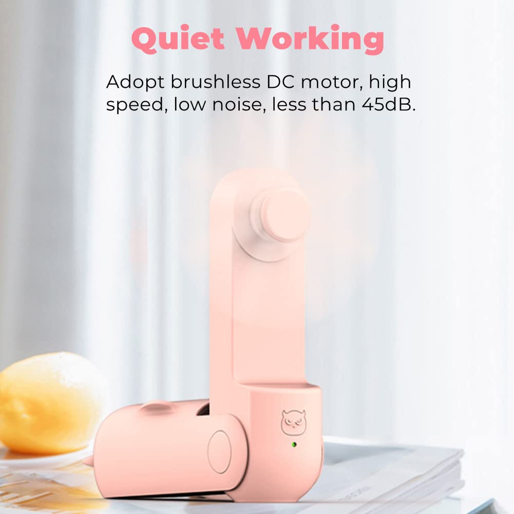 Mini Folding Power Bank Fan