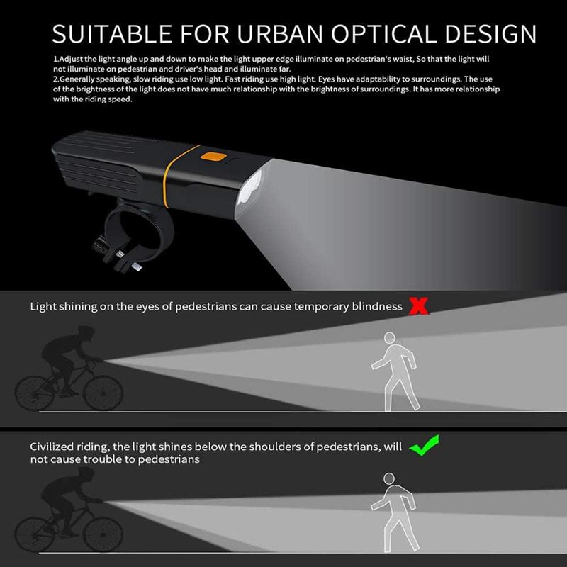 800 Lumen Bicycle Light Set